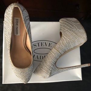 Steve Madden sparkle heels